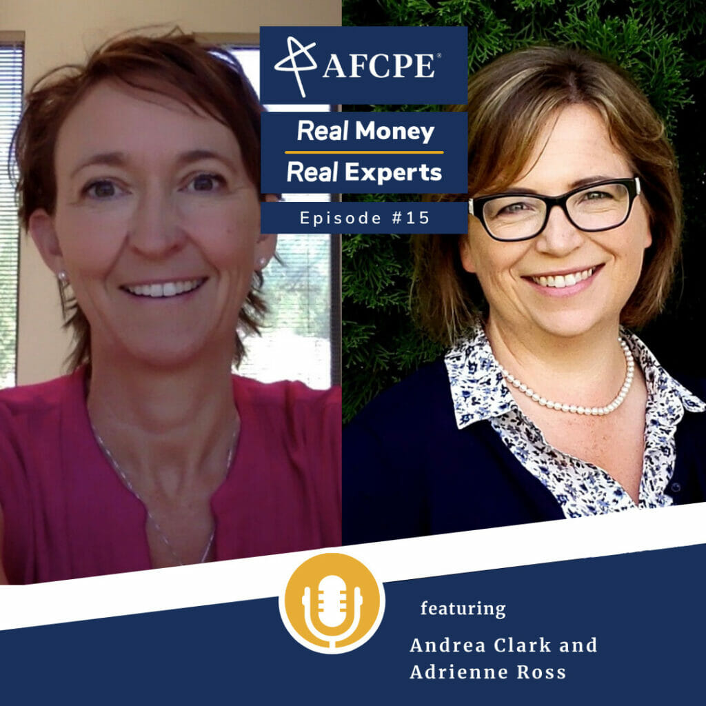 Real Money, Real Experts - accredited financial counselors Andrea Clark and Adrienne Ross