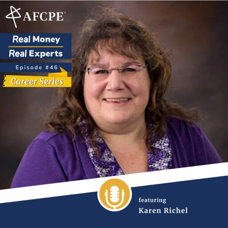 Karen Richel joins us on the Real Money Real Experts Podcast