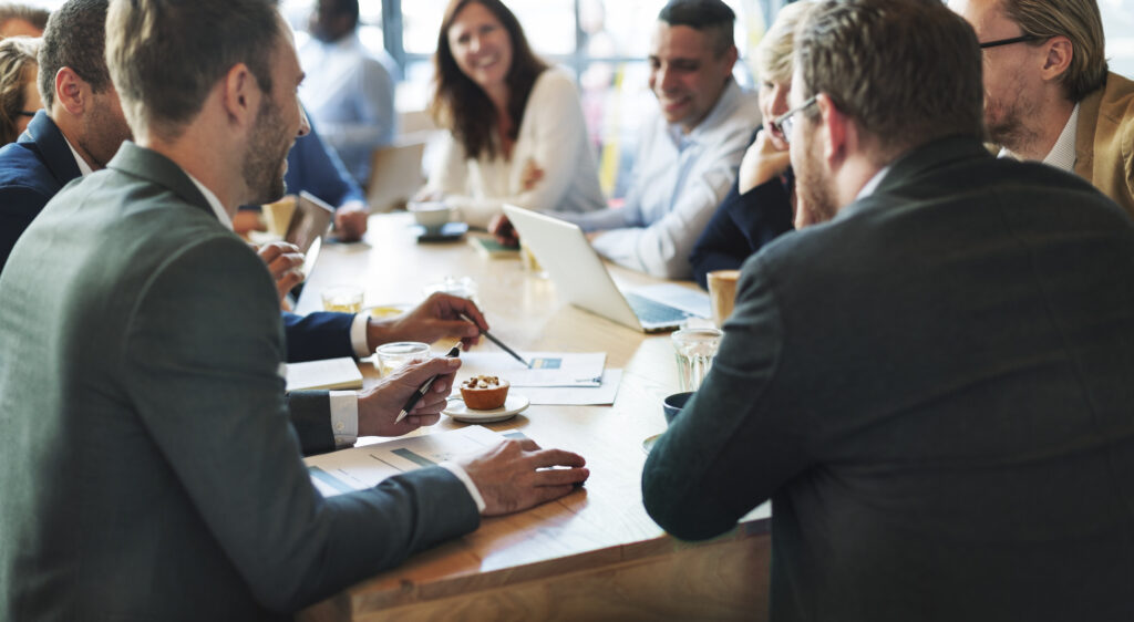 Business People Meeting Conference Discussion Corporate Concept