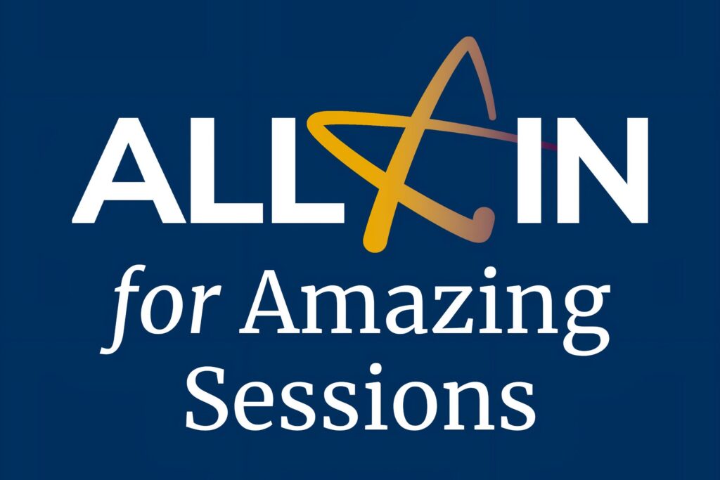 All in for Amazing Sessions with the yellow AFCPE star